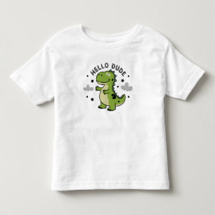 T-shirt Pour Les Tous Petits Joli Dinosaure pour les Enfants   Bonjour l'Ami