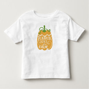T-shirt Pour Les Tous Petits Joli petit citrouille Halloween Thanksgiving