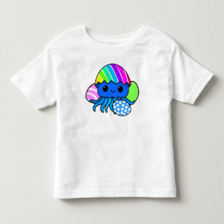 T-shirt Pour Les Tous Petits Joli tee-shirt pour enfants Pâques avec une pieuvr