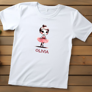 T-shirt Pour Les Tous Petits Jolie Petite Ballerine
