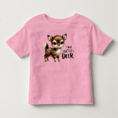 T-shirt Pour Les Tous Petits Jouer Fawn (Devant)