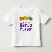 T-shirt Pour Les Tous Petits Joueur de banjo (avenir) (Devant)