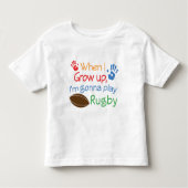 T-shirt Pour Les Tous Petits Joueur de rugby (Avenir) (Devant)