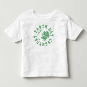 T-shirt Pour Les Tous Petits Jour de l'terre tous les jours