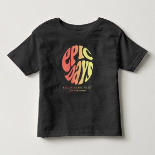 T-shirt Pour Les Tous Petits Journées Épiques