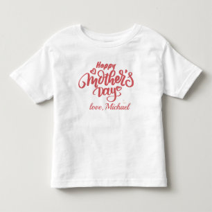 T-shirt Pour Les Tous Petits Joyeuse maman de la fête des mères