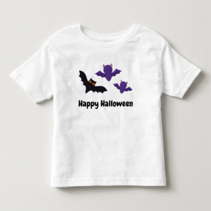 T-shirt Pour Les Tous Petits Joyeuses chauves-souris d'Halloween