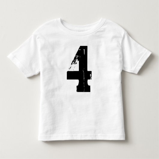 T-shirt Pour Les Tous Petits Joyeux 4ème anniversaire (Devant)