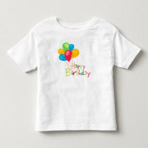T-shirt Pour Les Tous Petits Joyeux anniversaire