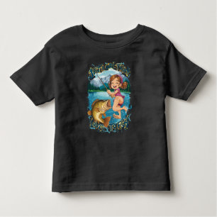 T-shirt Pour Les Tous Petits Joyeux Leap Avec Ami Fini