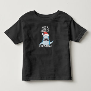 T-shirt Pour Les Tous Petits Joyeux Noël à mâchoire de houx Film sarcastique Mâ