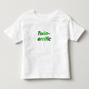T-shirt Pour Les Tous Petits Jumeau-errific