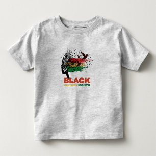 T-shirt Pour Les Tous Petits Junetten Tree African Root Fière Histoire Noire