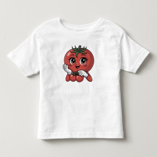T-shirt Pour Les Tous Petits Juste Moi Tomate (Devant)