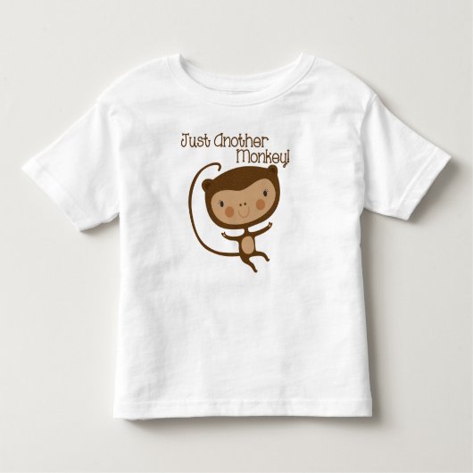 T-shirt Pour Les Tous Petits Juste un autre singe (Devant)