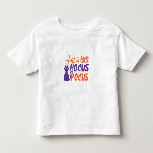 T-shirt Pour Les Tous Petits juste un petit hocus pocus (Devant)