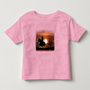 T-shirt Pour Les Tous Petits juste une fille qui aime les chevaux