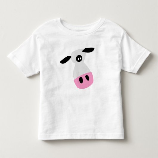 T-shirt Pour Les Tous Petits Juste une vache (Devant)