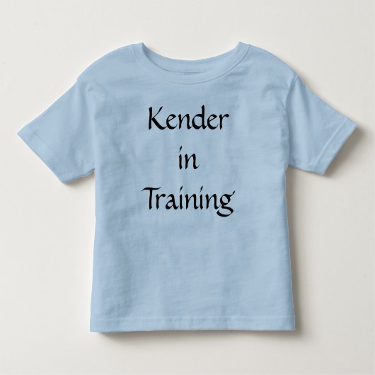 T-shirt Pour Les Tous Petits Kender dans la formation (Devant)
