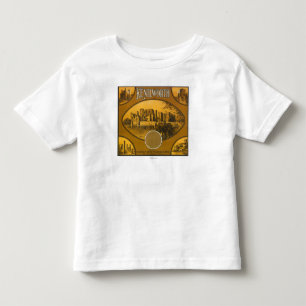 T-shirt Pour Les Tous Petits Kenilworth LabelRiverside orange, CA