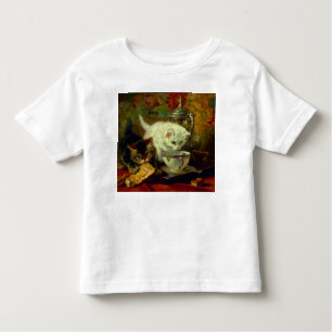 T-shirt Pour Les Tous Petits Kittens Tea Party