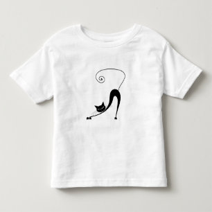 T-shirt Pour Les Tous Petits Kitty fantaisie noir 2