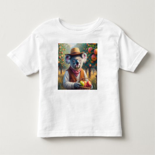 T-shirt Pour Les Tous Petits Koala Apple Orchard (Devant)