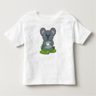 T-shirt Pour Les Tous Petits Koala avec tasse de café