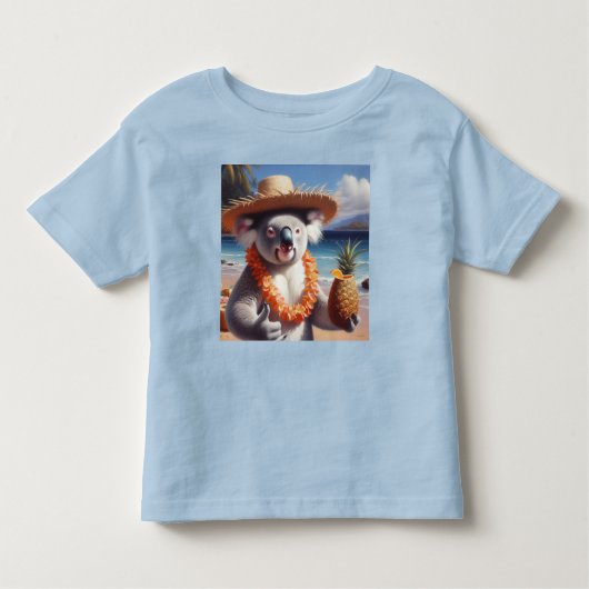 T-shirt Pour Les Tous Petits Koala Luau (Devant)