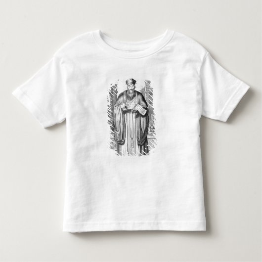 T-shirt Pour Les Tous Petits Kong-Fu-Tse, ou Confucius (Devant)