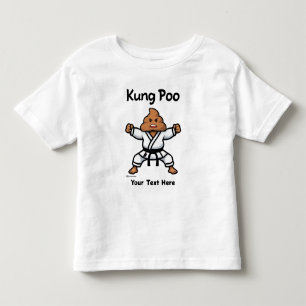 T-shirt Pour Les Tous Petits Kung Poo Karate