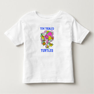 T-shirt Pour Les Tous Petits La bande dessinée Dix a chatouillé des tortues