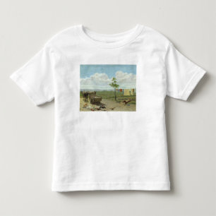 T-shirt Pour Les Tous Petits La basse cour (huile sur la toile)