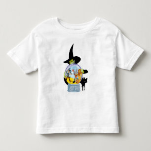 T-shirt Pour Les Tous Petits La Boule de Cristal Halloween Sorcière Méchante