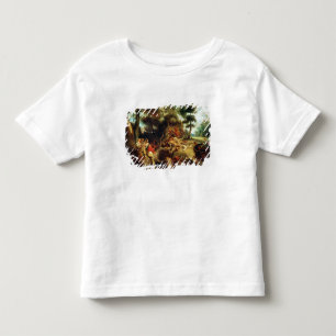 T-shirt Pour Les Tous Petits La chasse à sanglier