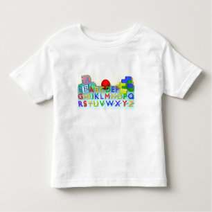 T-shirt Pour Les Tous Petits La chemise d'alphabet