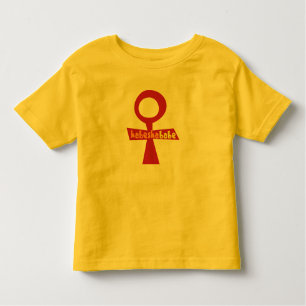 T-shirt Pour Les Tous Petits La chemise de la fille de bébé de Habesha