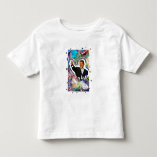 T-shirt Pour Les Tous Petits La chemise de l'enfant de Verseau d'Obama