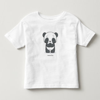 T-shirt Pour Les Tous Petits La chemise de l'enfant en bas âge heureux de panda
