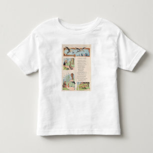 T-shirt Pour Les Tous Petits La cigogne et le Fox des fables