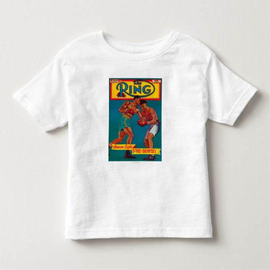 T-shirt Pour Les Tous Petits La couverture de magazine d'anneau (Devant)