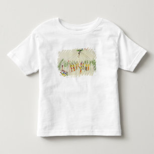 T-shirt Pour Les Tous Petits La danse de Sun de Shoshone (colorant sur la