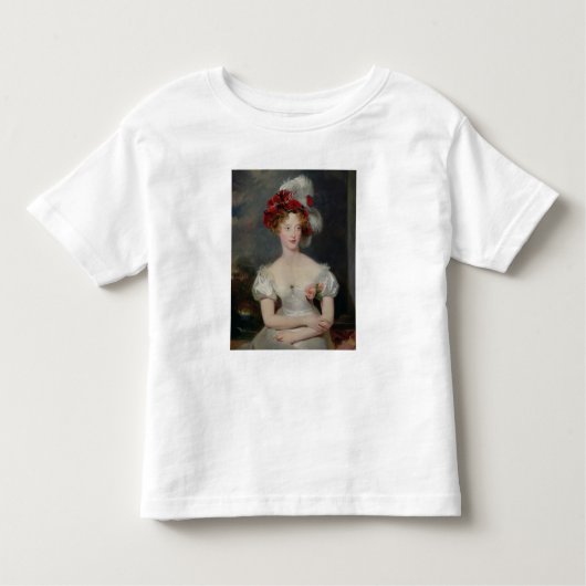 T-shirt Pour Les Tous Petits La Duchesse de Berry c.1825 (Devant)