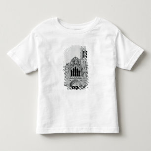 T-shirt Pour Les Tous Petits La façade de La Madeleine de Vezelay