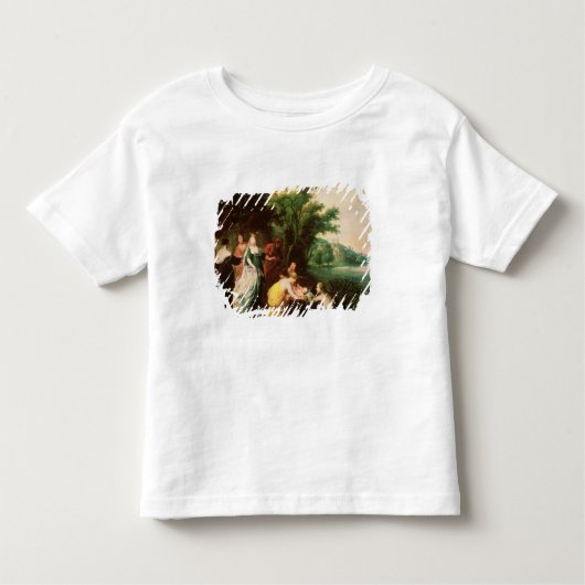 T-shirt Pour Les Tous Petits La fille du pharaon découvrant Moïse (Devant)