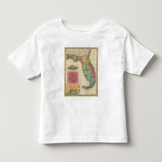 T-shirt Pour Les Tous Petits La Floride 10 (Devant)