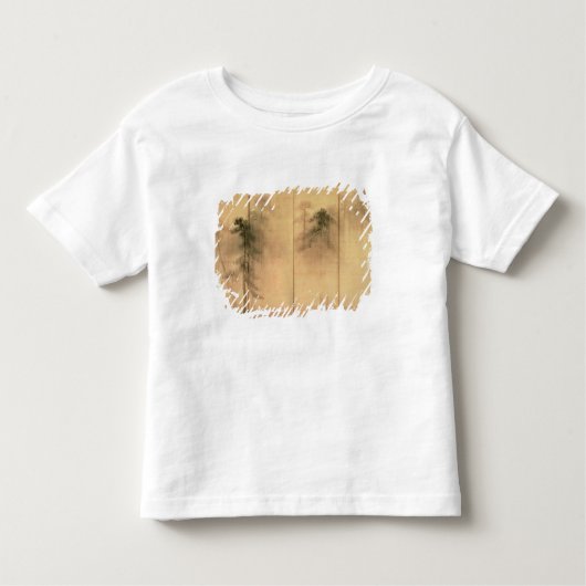 T-shirt Pour Les Tous Petits La forêt de pins (Devant)