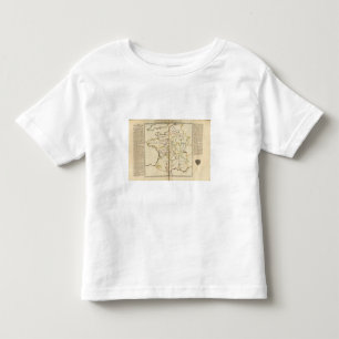 T-shirt Pour Les Tous Petits La France, providences et frontières