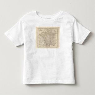 T-shirt Pour Les Tous Petits La France s'est divisée en cercles et départements