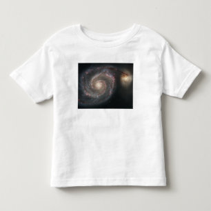 T-shirt Pour Les Tous Petits La galaxie de tourbillon (M51) et galaxie de